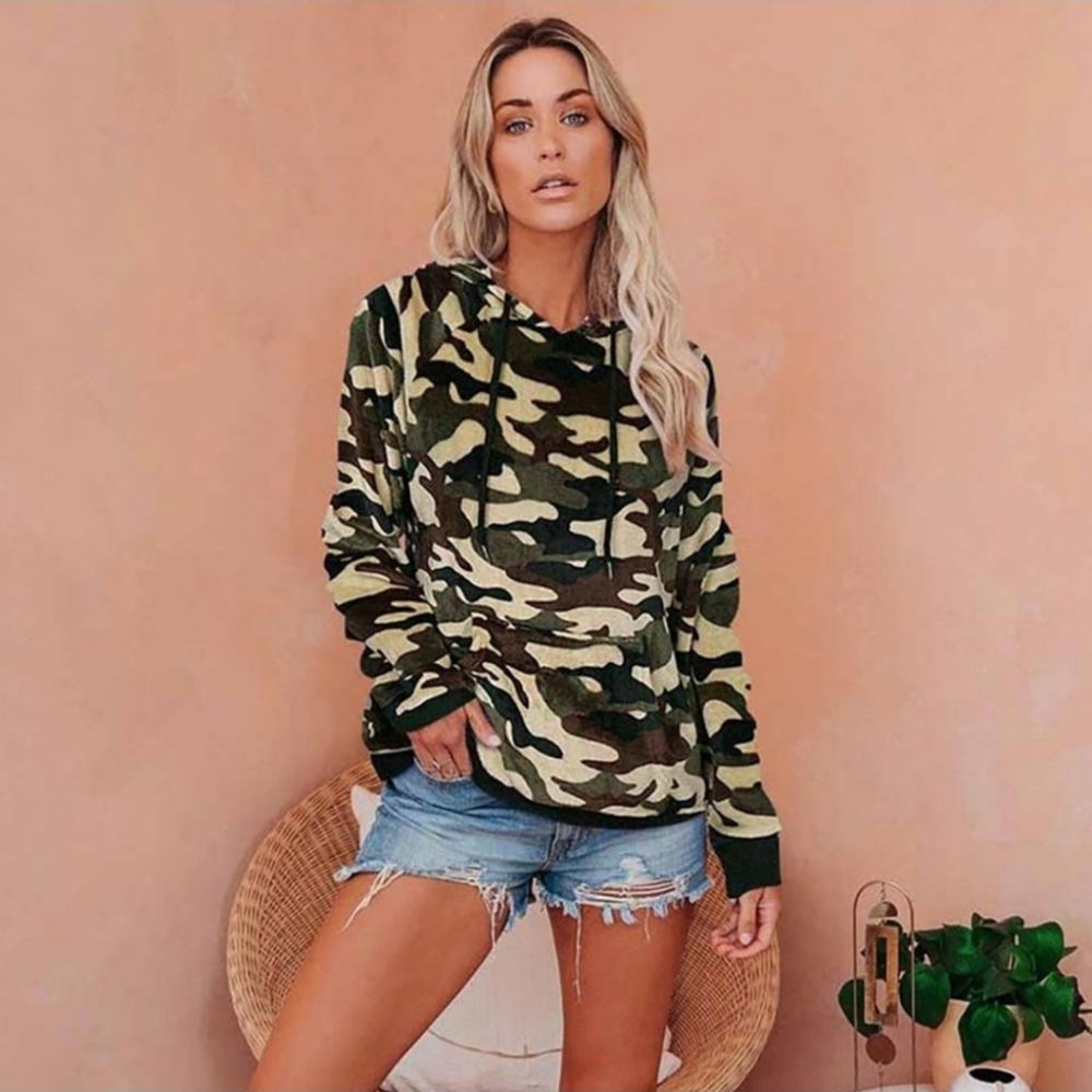 NEW‎ Fleece Camo Hoodie-Various Sizes
